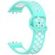 Ремінець Deexe Dot Color для Samsung Galaxy Fit 3 - Teal / White (349023TW). Фото 3 з 7