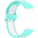 Ремінець Deexe Dot Color для Samsung Galaxy Fit 3 - Teal / White (349023TW). Фото 4 з 7