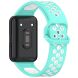 Ремінець Deexe Dot Color для Samsung Galaxy Fit 3 - Teal / White (349023TW). Фото 2 з 7