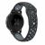Ремінець Deexe Dual Color для Samsung Galaxy Watch Active - Black / Grey: фото 1 з 3