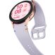 Ремінець Deexe Elino Strap для Samsung Galaxy Watch 4 / 5 / 6 / 7 / FE (40mm) - Purple (358307V). Фото 4 з 6