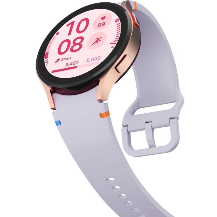 Ремінець Deexe Elino Strap для Samsung Galaxy Watch 4 / 5 / 6 / 7 / FE (40mm) - Purple: фото 4 з 6