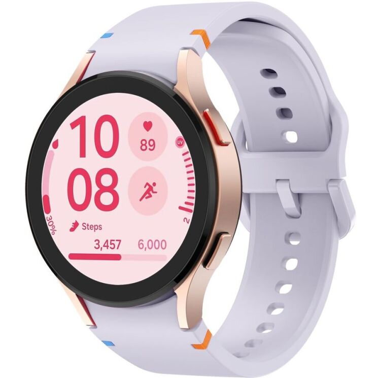 Ремінець Deexe Elino Strap для Samsung Galaxy Watch 4 / 5 / 6 / 7 / FE (40mm) - Purple: фото 2 з 6