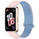 Ремешок Deexe Flexible Fit для Huawei Band 8 / 9 / 10 - Pink / Blue (328519PL). Фото 2 из 6