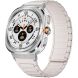 Ремінець Deexe Flexible Fit для Samsung Galaxy Watch Ultra (47mm) / Ultra (2025) - White / Silver (358070WS). Фото 2 з 2
