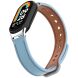 Ремешок Deexe Leather Braslet для Xiaomi Mi Smart Band 8 / 9 - Baby Blue (326014TT). Фото 4 из 6