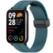 Ремешок Deexe Magnetic Braselet для Xiaomi Redmi Watch 4 / Mi Smart Band 8 Pro / Band 9 Pro - Rock Cyan (337415L). Фото 1 из 3