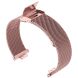Ремінець Deexe Milanese Bracelet для Huawei Watch Fit - Rose Pink (258715RP). Фото 5 з 12