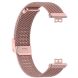 Ремінець Deexe Milanese Bracelet для Huawei Watch Fit - Rose Pink (258715RP). Фото 4 з 12