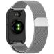 Ремінець Deexe Milanese Loop для Garmin CIRQA - Silver (362601S). Фото 1 з 9