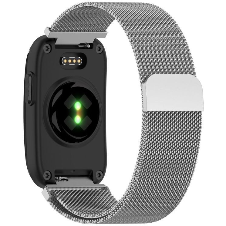 Ремінець Deexe Milanese Loop для Garmin CIRQA - Silver (362601S) Ремінець Deexe Milanese Loop для Garmin CIRQA - Silver: фото 1 з 9