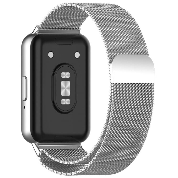 Ремешок Deexe Milanese Loop для Samsung Galaxy Fit 3 - Silver: фото 2 из 7