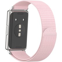 Ремешок Deexe Nylon Loop для Huawei Band 11 Pro / Band 11 - Pink: фото 1 из 5