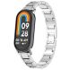 Ремешок Deexe Shine Fit для Xiaomi Mi Smart Band 8 / 9 - Silver (326045S). Фото 2 из 9