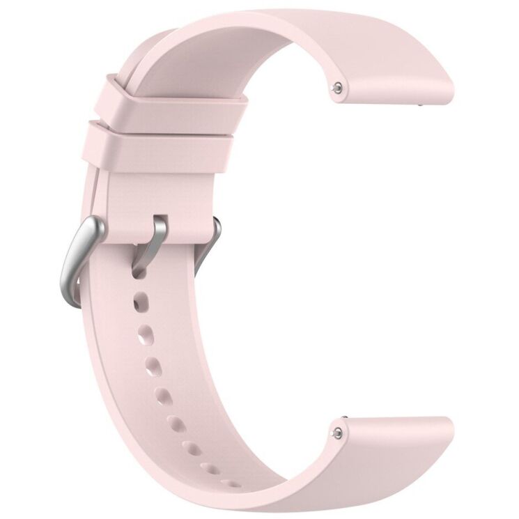 Ремешок Deexe Silicone Band для часов с шириной крепления 22мм - Pink: фото 4 из 10