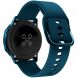 Ремешок Deexe Soft Silicone для часов с шириной крепления 22мм - Dark Blue (895509DB). Фото 2 из 4
