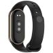 Ремешок Deexe Soft Silicone для Xiaomi Mi Smart Band 8 / 9 - Black (326042B). Фото 1 из 5