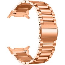 Ремешок Deexe Stainless Steel для Samsung Galaxy Watch 8 (40/44mm) / 8 Classic / Ultra (2025) - Rose Gold: фото 1 из 5