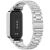 Ремешок Deexe Stainless Steel для Xiaomi Mi Smart Band 9 Active / Redmi Band 3 - Silver: фото 1 из 13
