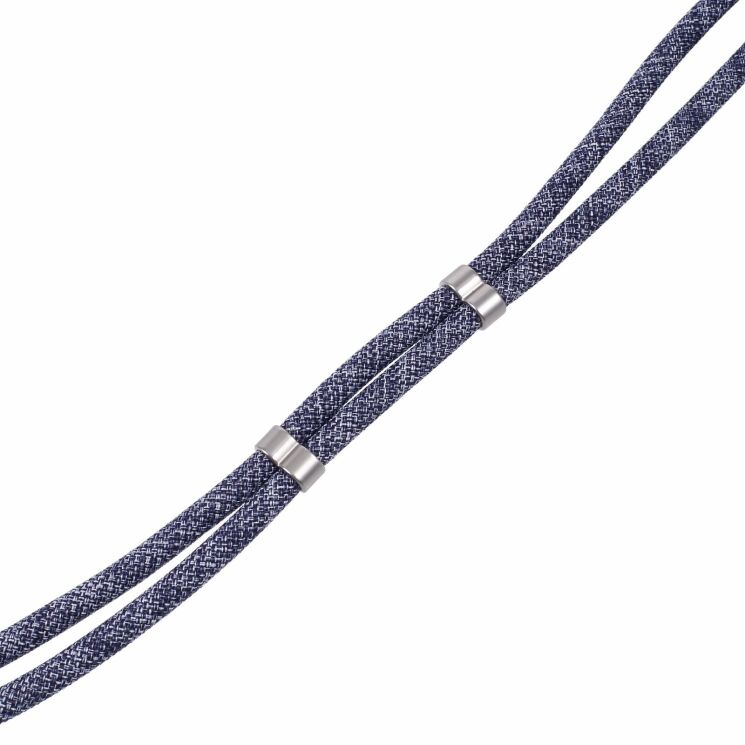 Ремінець для смартфона Deexe Crossbody Strap - Blue / White (983028LW) Ремінець для смартфона Deexe Crossbody Strap - Blue / White: фото 4 з 5