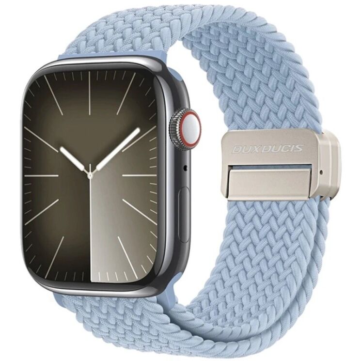 Ремешок DUX DUCIS Mixture Pro Series для Apple Watch 42 (Series 10) / 41 / 40 / SE 40 / 38 - Light Blue: фото 1 из 7