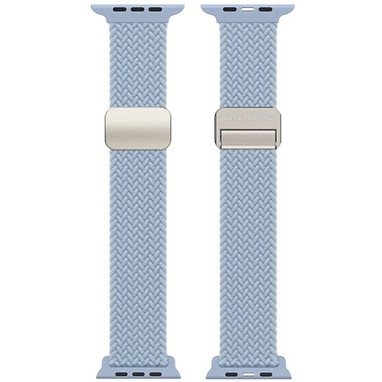 Ремешок DUX DUCIS Mixture Pro Series для Apple Watch 42 (Series 10) / 41 / 40 / SE 40 / 38 - Light Blue: фото 2 из 7