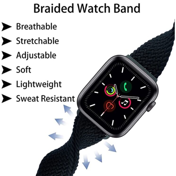 Ремінець Hoco WA05 для Apple Watch 46 / 45 / 44 / SE 44 / 42 (Series 1-3) / Ultra / Ultra 2 - Olive Green: фото 2 з 2