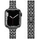 Ремешок KALEBOL Diamond для Apple Watch 42 (Series 10) / 41 / 40 / SE 40 / 38 - Black (345127B). Фото 2 из 7