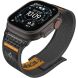 Ремешок Spigen Athlex Air 2 для Apple Watch 46 / 45 / 44 / SE 44 / 42 (Series 1-3) / Ultra / Ultra 2 / Ultra 3 (AMP10607) - Black / Orange (371859BO). Фото 5 из 18