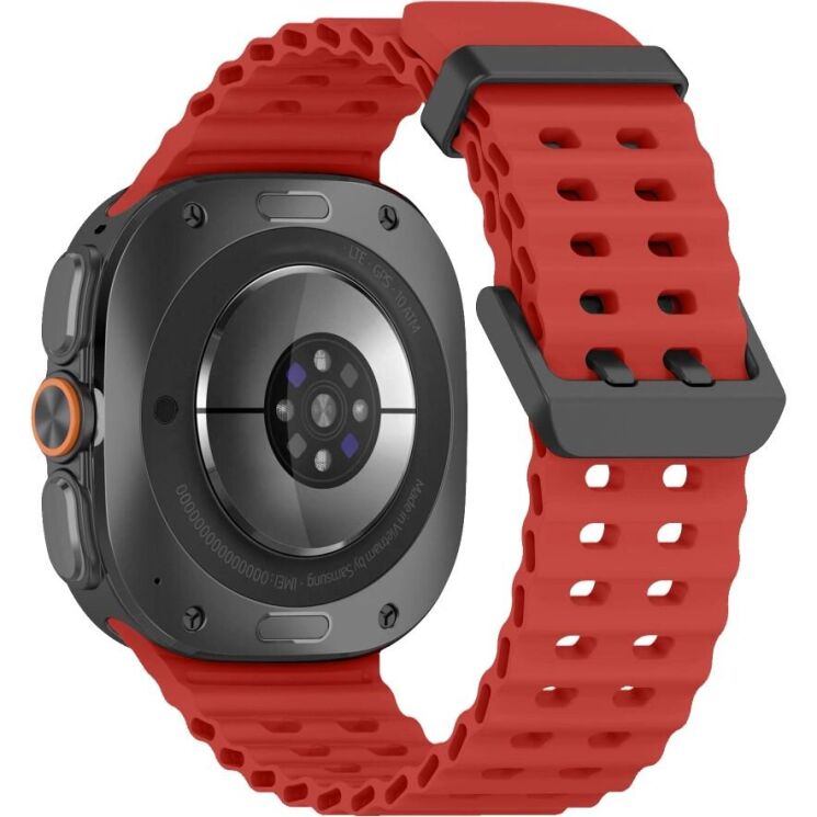 Ремінець Tech-Protect IconBand Pro для Samsung Galaxy Watch Ultra 2 / Ultra / Ultra (2025) - Red: фото 2 з 5