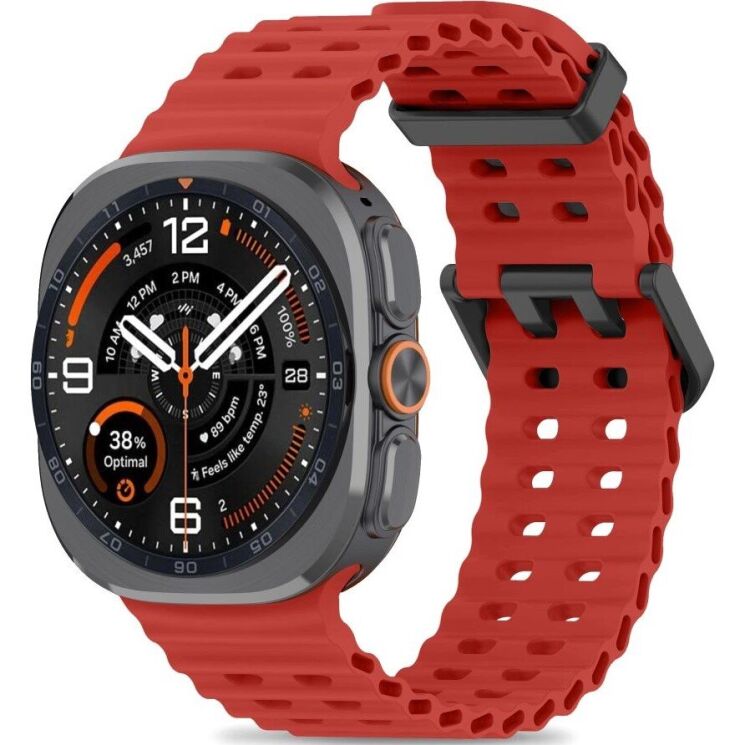 Ремінець Tech-Protect IconBand Pro для Samsung Galaxy Watch Ultra 2 / Ultra / Ultra (2025) - Red: фото 1 з 5