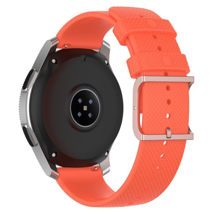 Ремешок UniCase Dot Pattern для Samsung Galaxy Watch 3 (45mm) - Orange: фото 1 из 5
