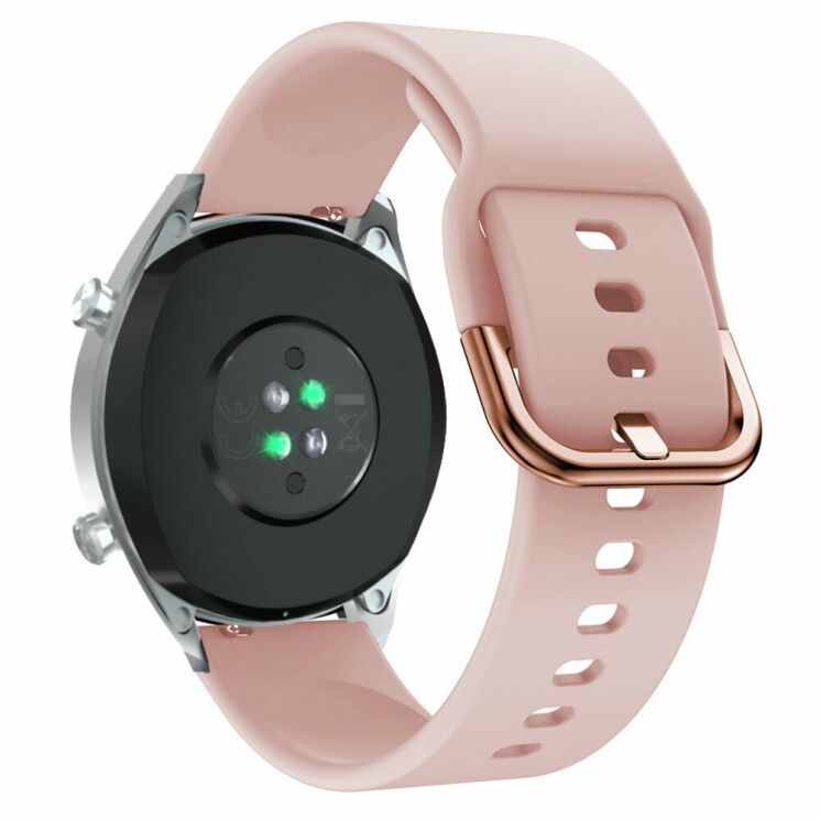 Ремешок UniCase Silicone Strap для Huawei Watch GT / Watch GT2 46mm / Watch GT 2e - Pink: фото 2 из 6