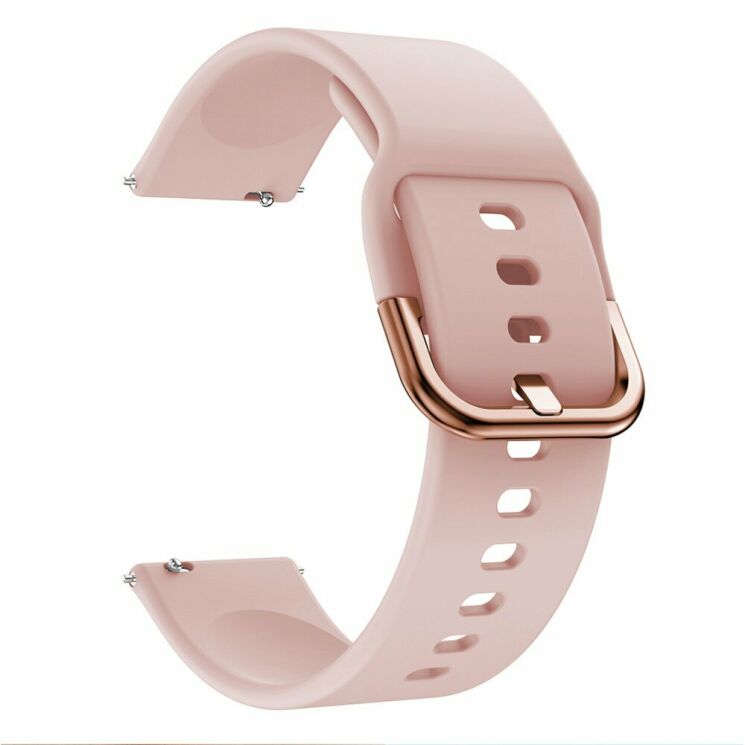 Ремешок UniCase Silicone Strap для Huawei Watch GT / Watch GT2 46mm / Watch GT 2e - Pink: фото 3 из 6