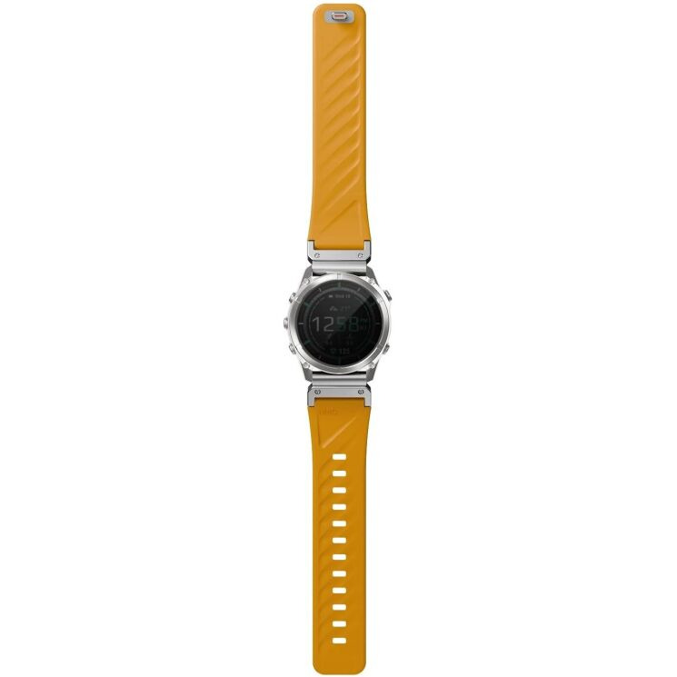 Ремешок UNIQ Fluo для часов Garmin c креплением Quick Fit 22mm (UNIQ-22MM-FLUOPORG) - Orange (271434O) Ремешок UNIQ Fluo для часов Garmin c креплением Quick Fit 22mm (UNIQ-22MM-FLUOPORG) - Orange: фото 5 из 10