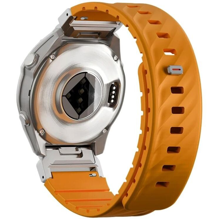 Ремешок UNIQ Fluo для часов Garmin c креплением Quick Fit 22mm (UNIQ-22MM-FLUOPORG) - Orange (271434O) Ремешок UNIQ Fluo для часов Garmin c креплением Quick Fit 22mm (UNIQ-22MM-FLUOPORG) - Orange: фото 1 из 10