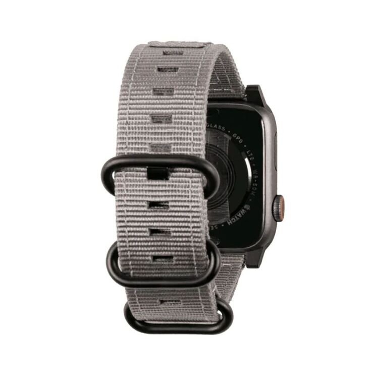 Ремінець URBAN ARMOR GEAR Nato Strap для Apple Watch 42 (Series 10/11) / 41 / 40 / SE 40 / 38 (19149C114030) - Gray: фото 2 з 5