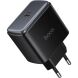 Мережевий зарядний пристрій Hoco C159A Upgrade PD65W (Type-C) - Black (995619B). Фото 3 з 8
