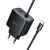 Сетевое зарядное устройство Hoco C164A PD30W+QC3.0 + кабель Type-C - Black: фото 1 из 6