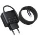 Сетевое зарядное устройство Hoco C164A PD30W+QC3.0 + кабель Type-C - Black (995689B). Фото 5 из 6