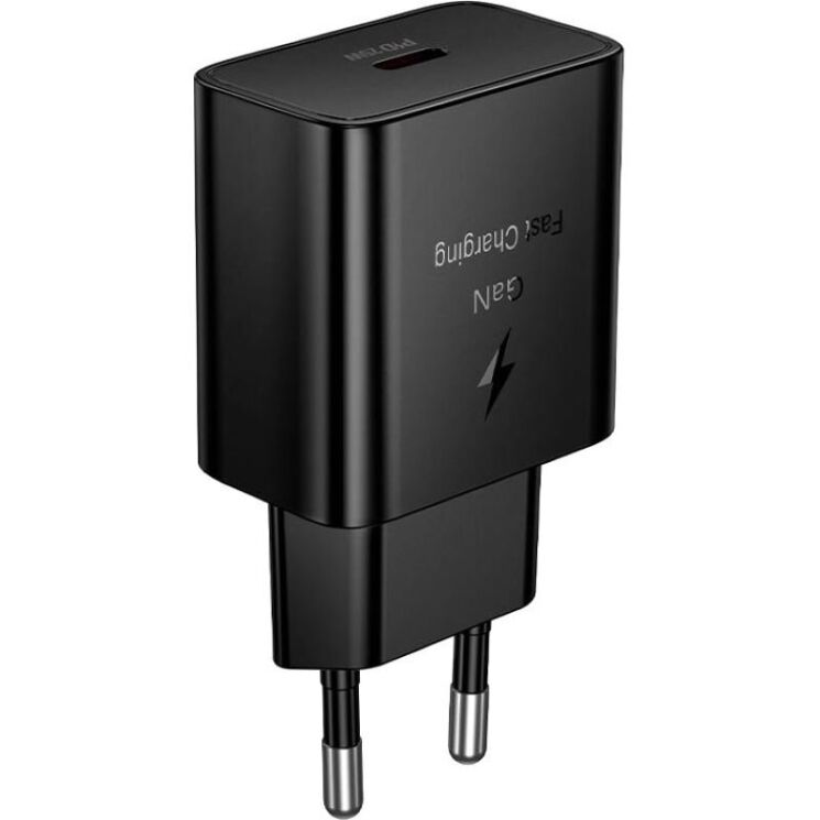 Мережевий зарядний пристрій Hoco N76 PD25W (Type-C) - Black (995647B) Мережевий зарядний пристрій Hoco N76 PD25W (Type-C) - Black: фото 2 з 9