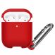 Силиконовый чехол Deexe Defender Case для Apple AirPods 1 / 2 - Red (204520R). Фото 1 из 4