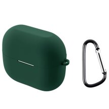 Силиконовый чехол Deexe Silicone Case (FH) для Samsung Galaxy Buds 3 / Buds 3 Pro - Green: фото 1 из 10