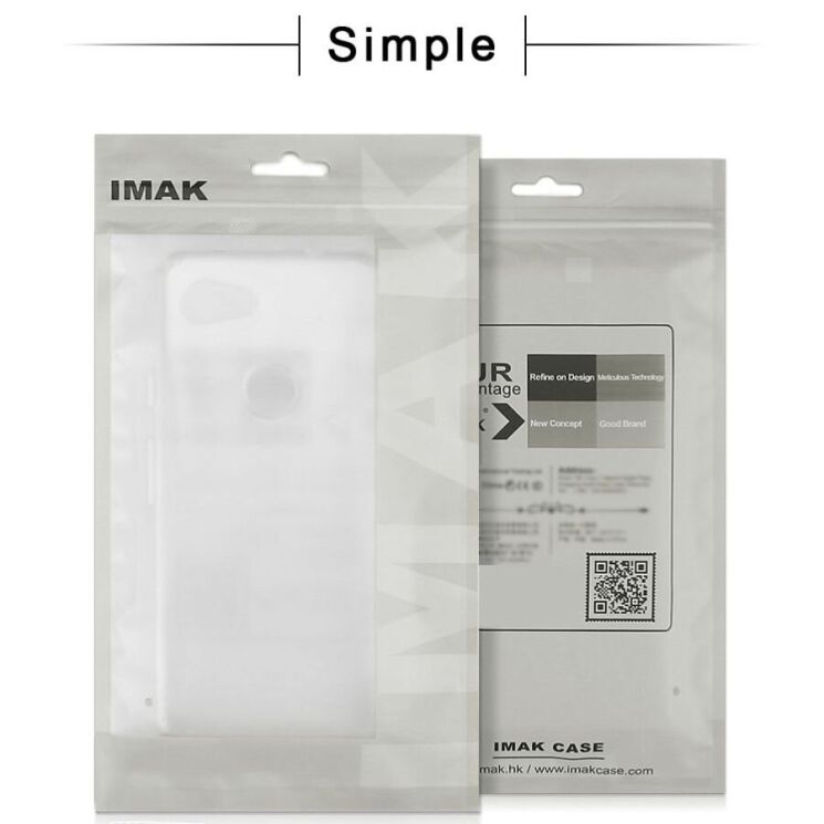Силиконовый чехол IMAK UX-5 Series для Honor Magic 7 Lite - Transparent: фото 8 из 8
