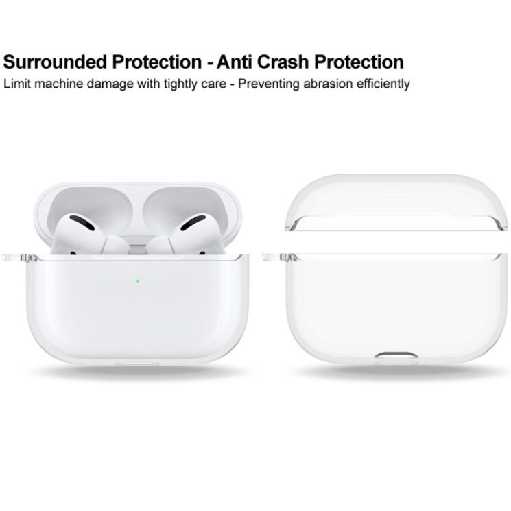 Силиконовый чехол IMAK UX-5 Series (FH) для Apple AirPods Pro - Transparent: фото 6 из 8