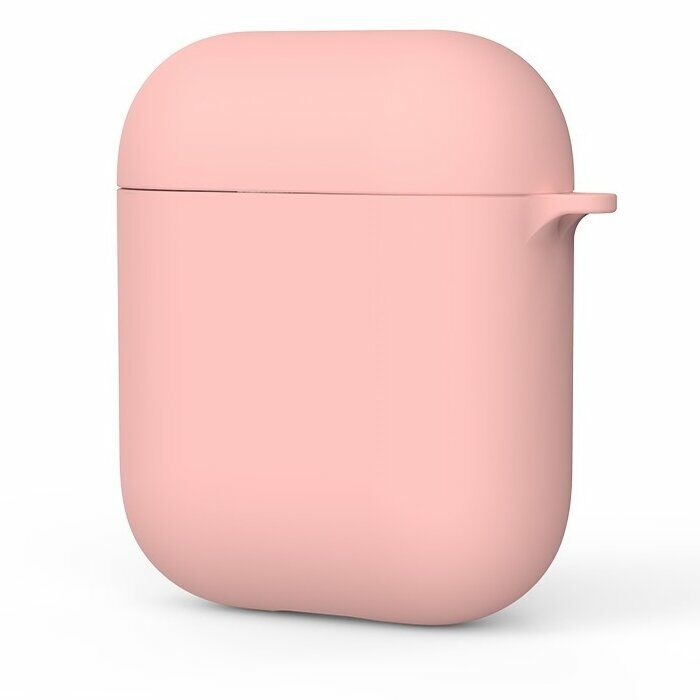 Силиконовый чехол KINGXBAR Silicone Case Apple AirPods 1 / 2 - Pink: фото 1 из 11