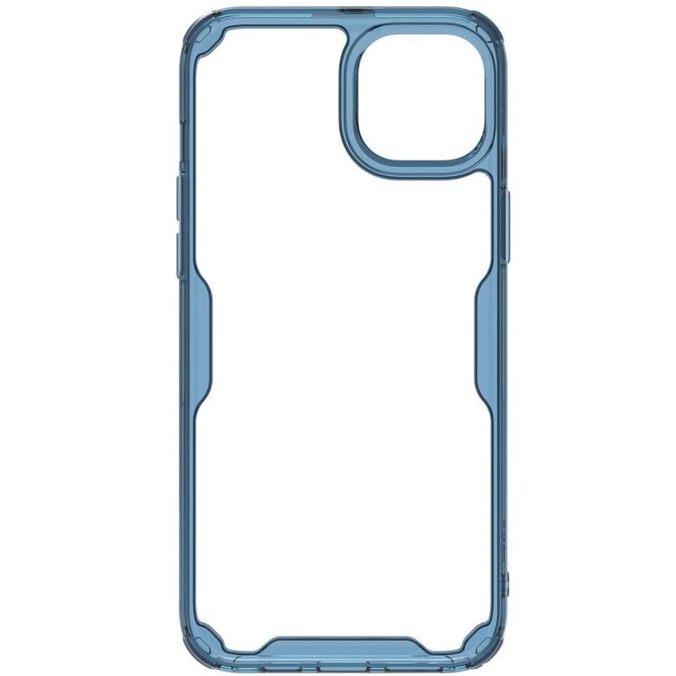 Силиконовый чехол NILLKIN Nature TPU Pro для Apple iPhone 15 Plus - Blue: фото 6 из 20