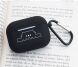 Силіконовий чохол UniCase Black Style для AirPods Pro - Lazy Cat (263216I). Фото 4 з 7