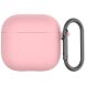 Силиконовый чехол UniCover Protective Cover для Apple AirPods 4 - Light Pink (364401LP). Фото 1 из 8
