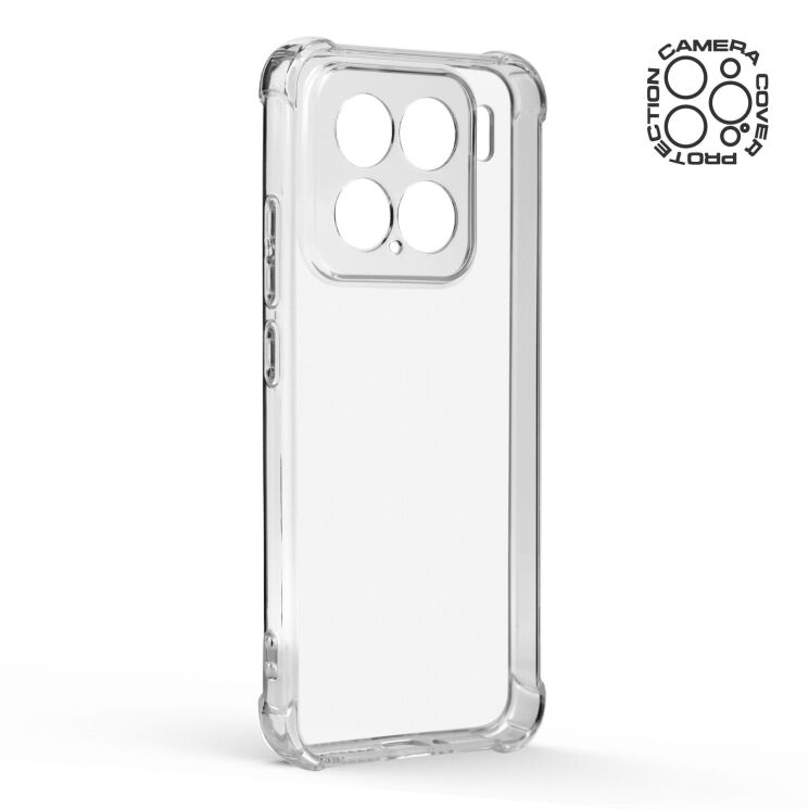 Силиконовый (TPU) чехол ArmorStandart Air Force для Xiaomi 15 - Transparent: фото 2 из 6